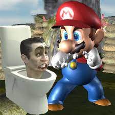 Play Super Spy Mario VS Skibidi Toilet Game
