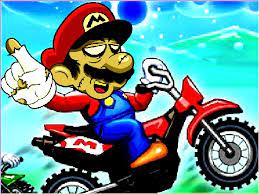 Play Super Mario Halloween Wheelie Game